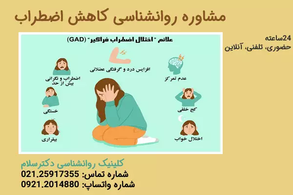 مشاوره مدیریت اضطراب
