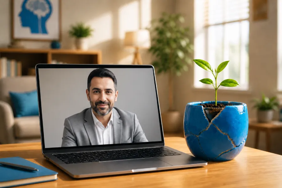 عکس تزئینی از محیط مشاوره آنلاین روانشناسی دکترسلام